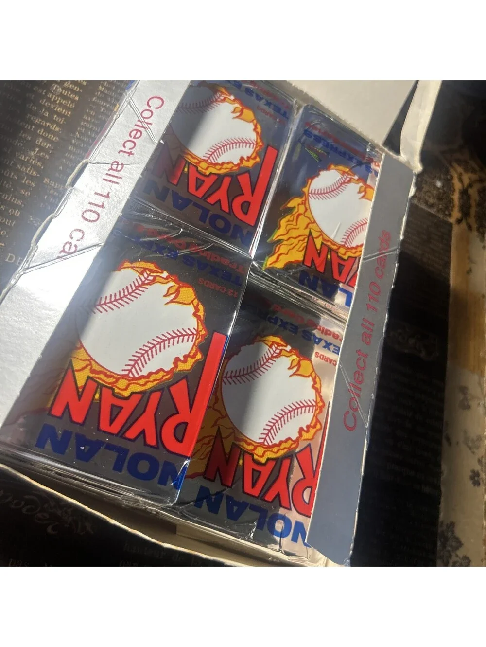 1991 pacific nolan ryan texas express set And 93 Starting Lineup Figure